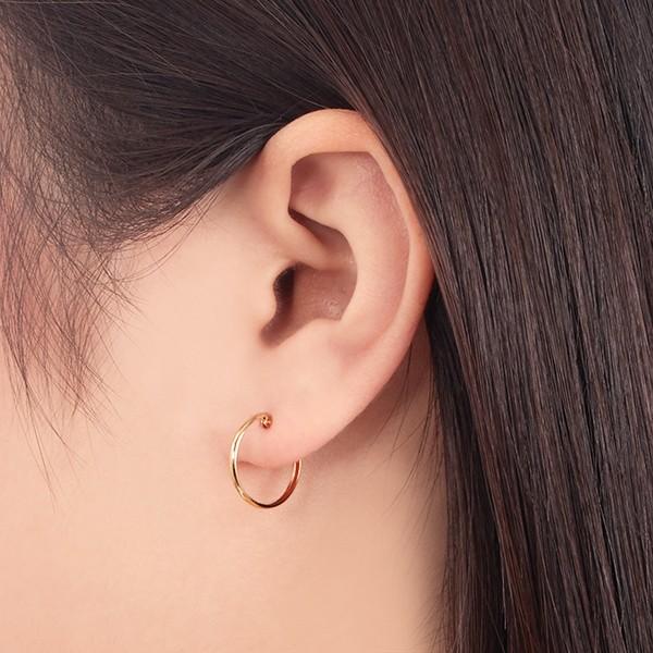 ジュエリーツツミ K18イエローゴールドピアス : ジュエリー