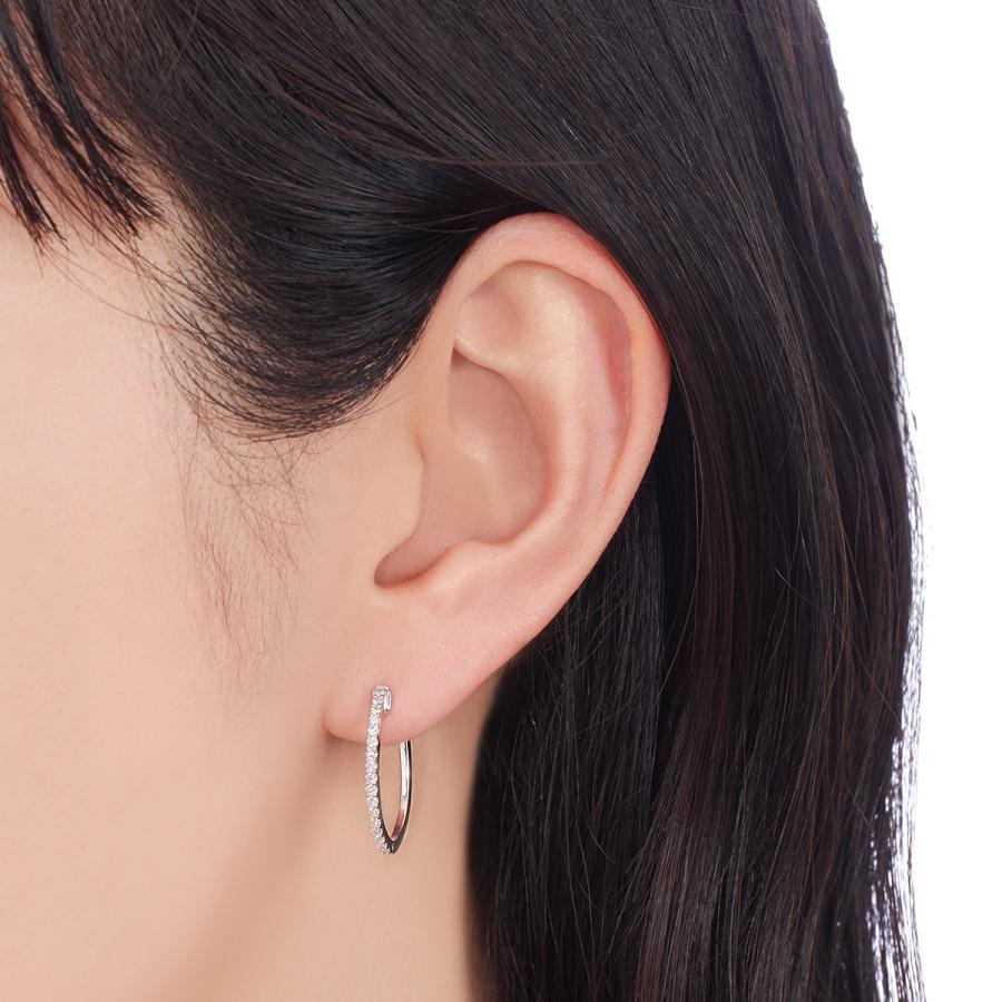 【新入荷】 プラチナダイヤモンドピアス 【JSB1235077405】(44880円)