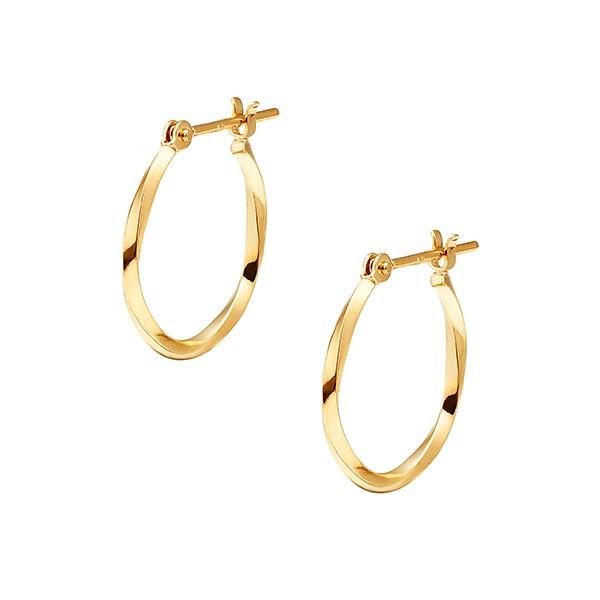 K18イエローゴールドピアス