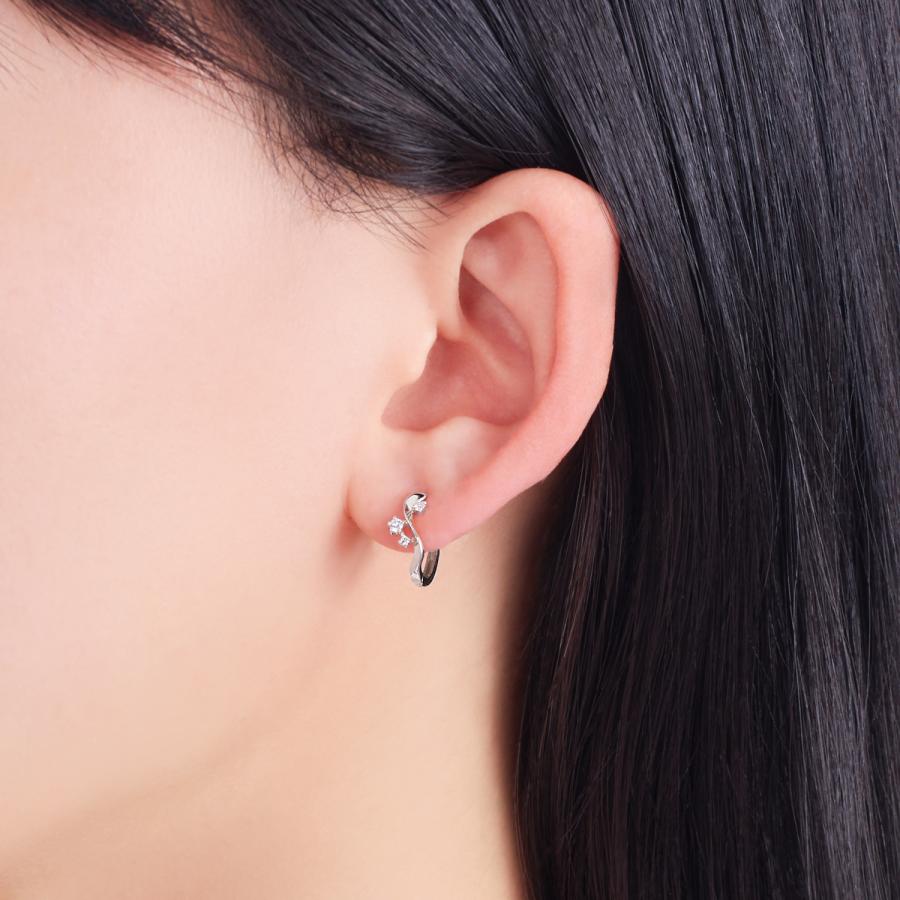 ジュエリーツツミ プラチナダイヤモンドピアス : ジュエリーツツミ