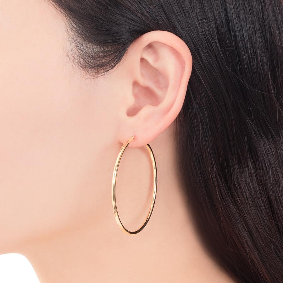 K18イエローゴールドピアス 