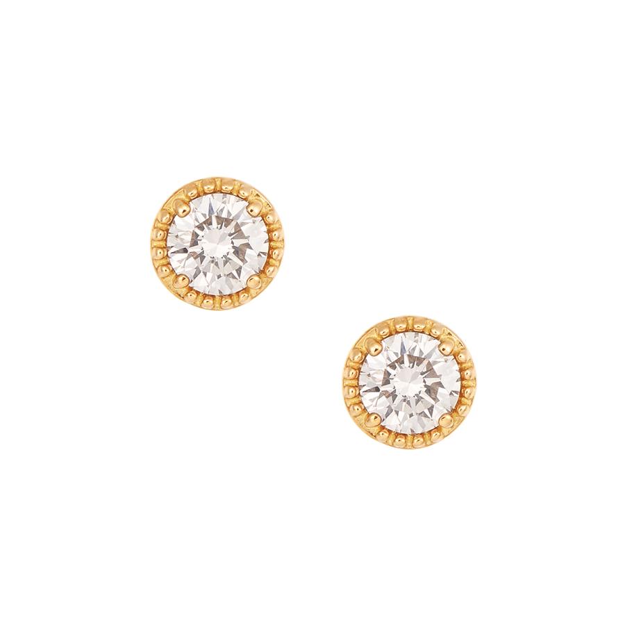 TSUTSUMI ジュエリーツツミ K18WGダイヤモンドピアス K18イエローゴールドダイヤモンドピアス(RPE426-003)|TSUTSUMI