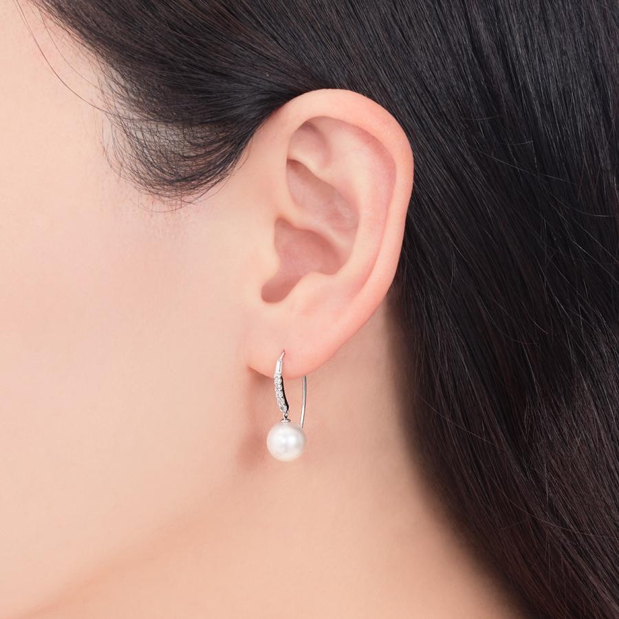 TSUTSUMI 真珠ピアス 8mm プラチナアコヤ真珠ピアス（8mm）(RPE587-002)|TSUTSUMI