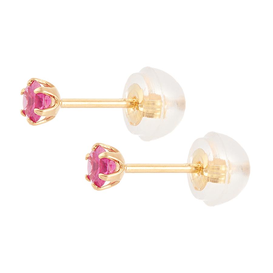 ツツミ K18イエローゴールド ルビーピアス K18イエローゴールドルビーピアス: ピアス|TSUTSUMI（ジュエリー