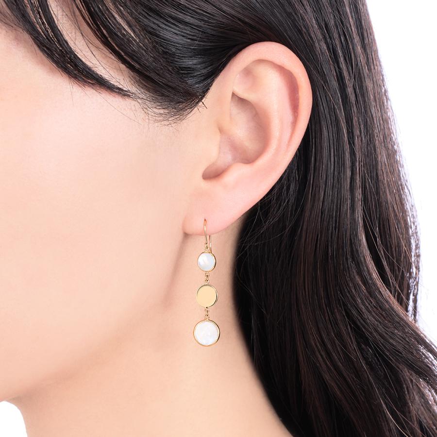K10イエローゴールドシェルピアス :RPE236-002:ジュエリーツツミ Yahoo