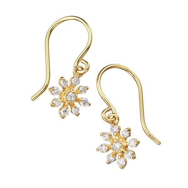 ジュエリーツツミ K10イエローゴールドダイヤモンドピアス