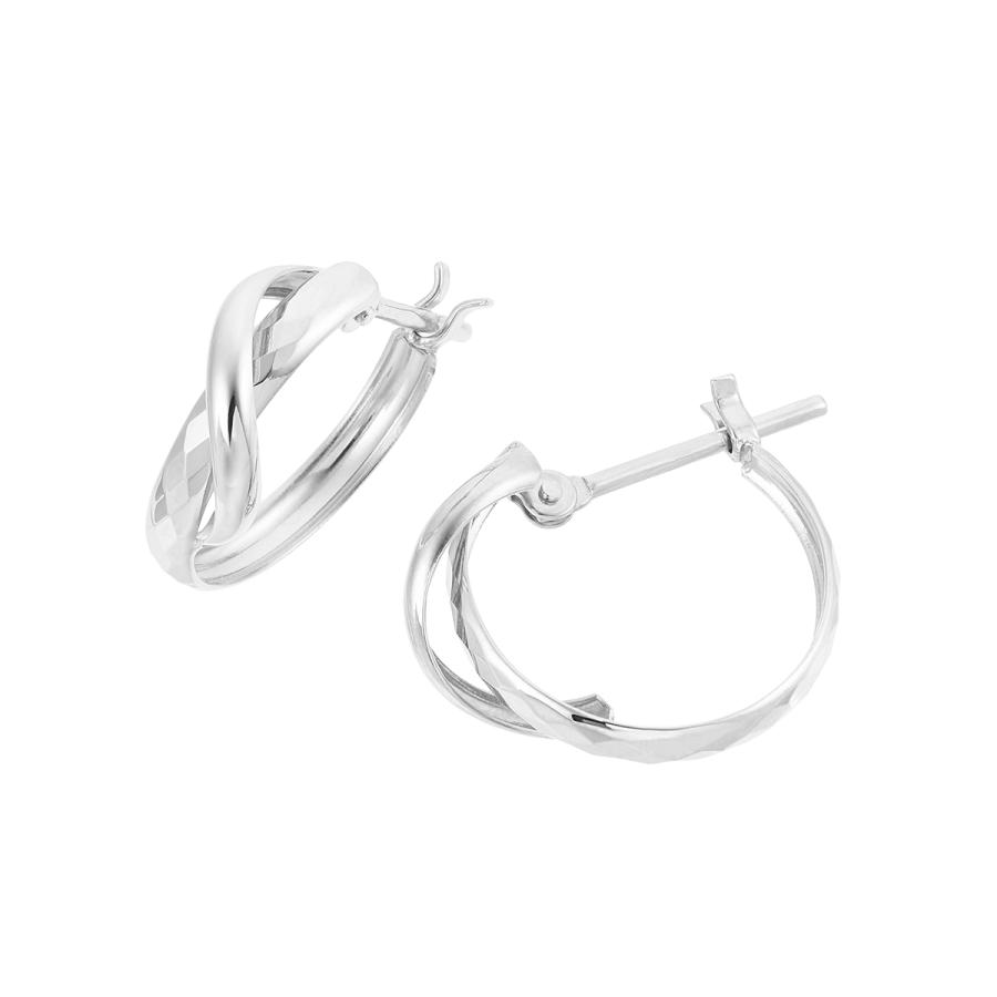 ジュエリーツツミ K10ホワイトゴールドピアス : ジュエリーツツミ