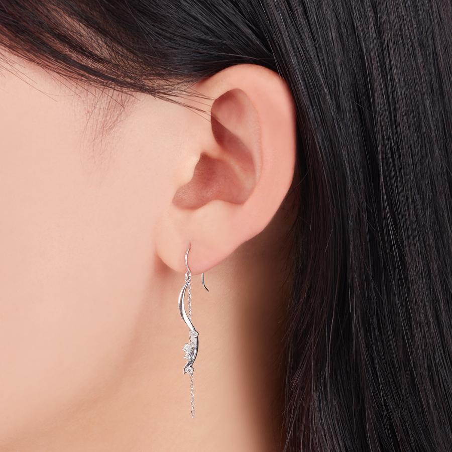 ジュエリーツツミ プラチナダイヤモンドピアス : ジュエリー ジュエリーツツミ プラチナダイヤモンドピアス : ジュエリー