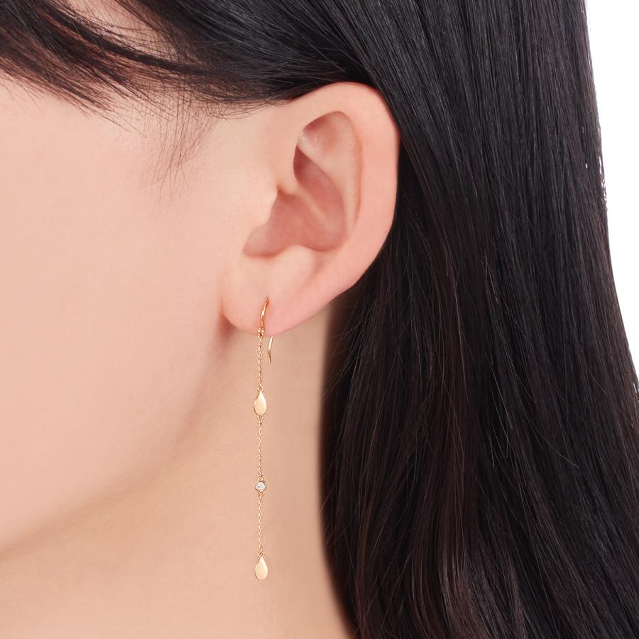 [片耳のみ] ツツミ K18 イエローゴールド 天然ダイヤ ピアス 美品 楽天市場】K18イエローゴールドダイヤモンドピアス : ジュエリー