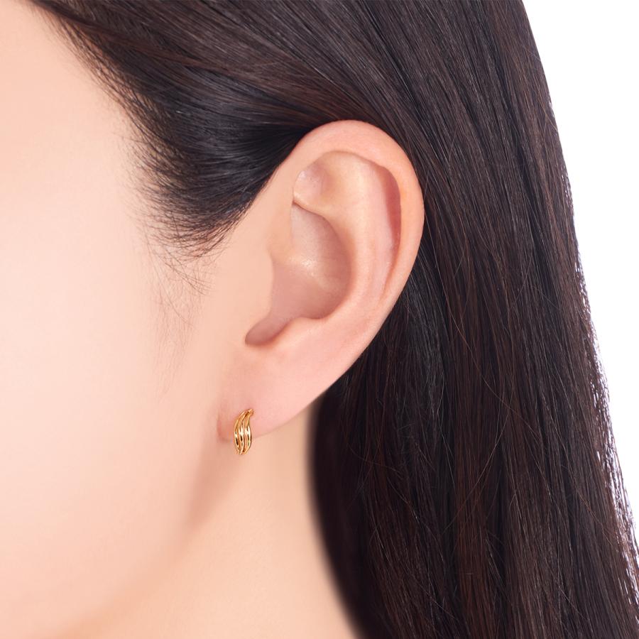 ジュエリーツツミ K18イエローゴールドピアス : ジュエリーツツミ