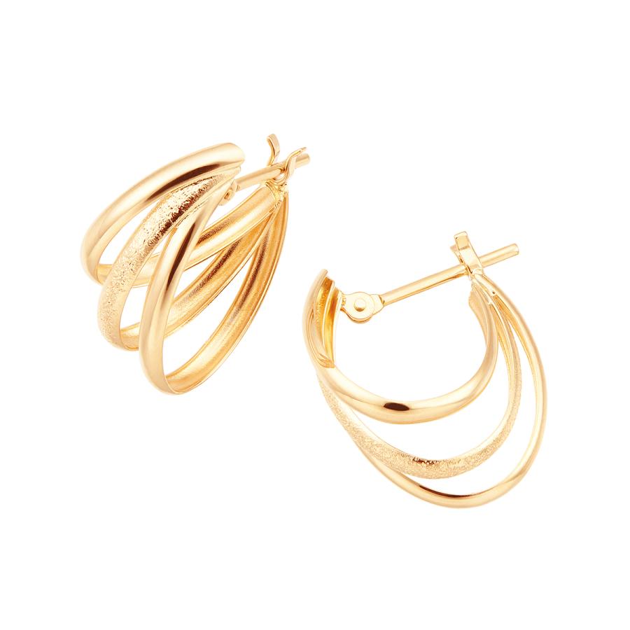 ジュエリーツツミ　K18イエローゴールドピアス K18イエローゴールドダイヤモンドピアス(RPE471-002)|TSUTSUMI