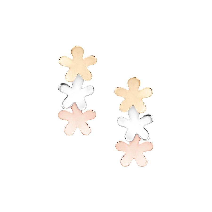 K10イエローゴールド/K10ホワイトゴールド/K10ピンクゴールドピアス ジュエリーツツミ K10イエローゴールド/K10ホワイトゴールド/K10