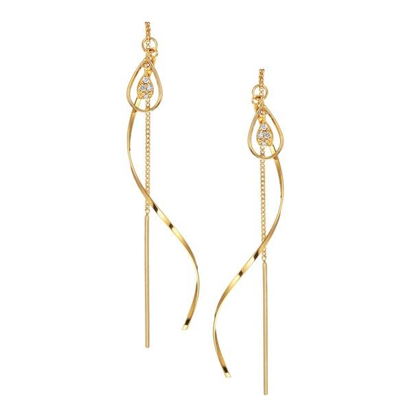 K18イエローゴールドダイヤモンドピアス