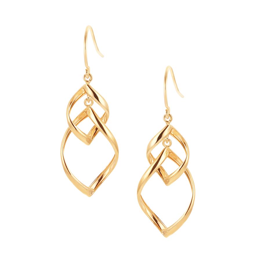 ジュエリーツツミ K18イエローゴールドピアス : ジュエリー