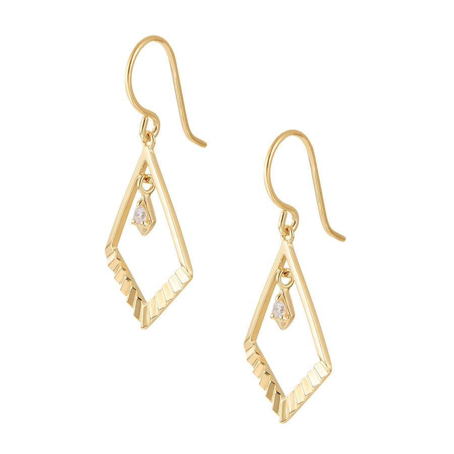 【新品】ジュエリーツツミ　K10YGダイヤモンドピアス 楽天市場】K10イエローゴールドダイヤモンドピアス : ジュエリーツツミ