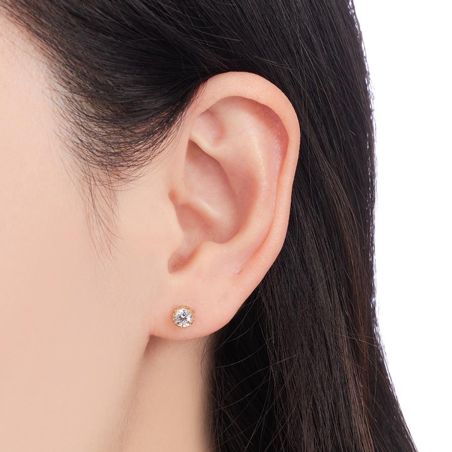 TSUTSUMI ツツミ K18 YG ピアス 片耳のみ