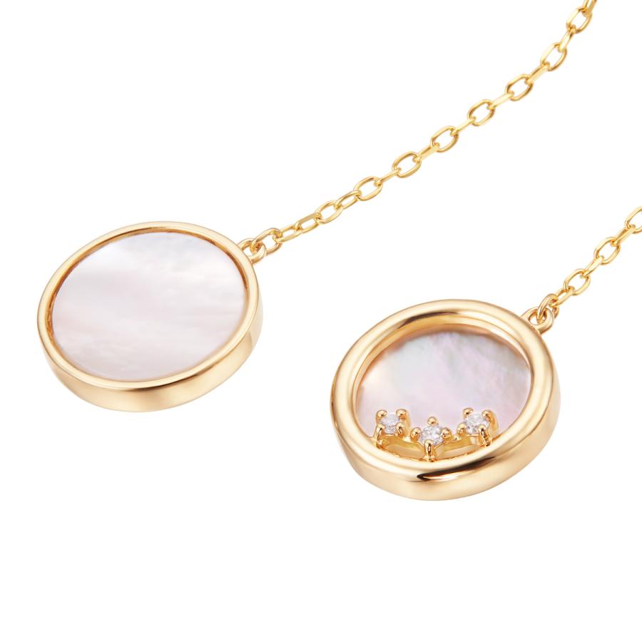 ジュエリーツツミ K10イエローゴールドシェルピアス : ジュエリー