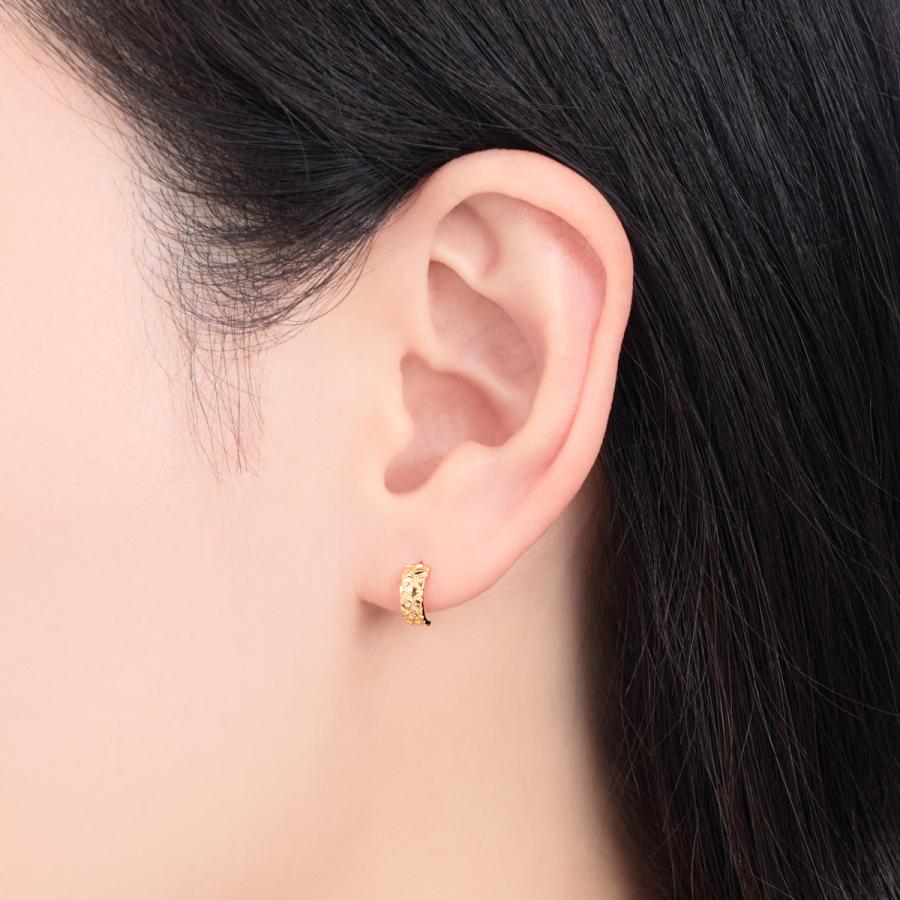 TSUTSUMI K18イエローゴールドピアス ジュエリーツツミ K18イエローゴールドダイヤモンドピアス