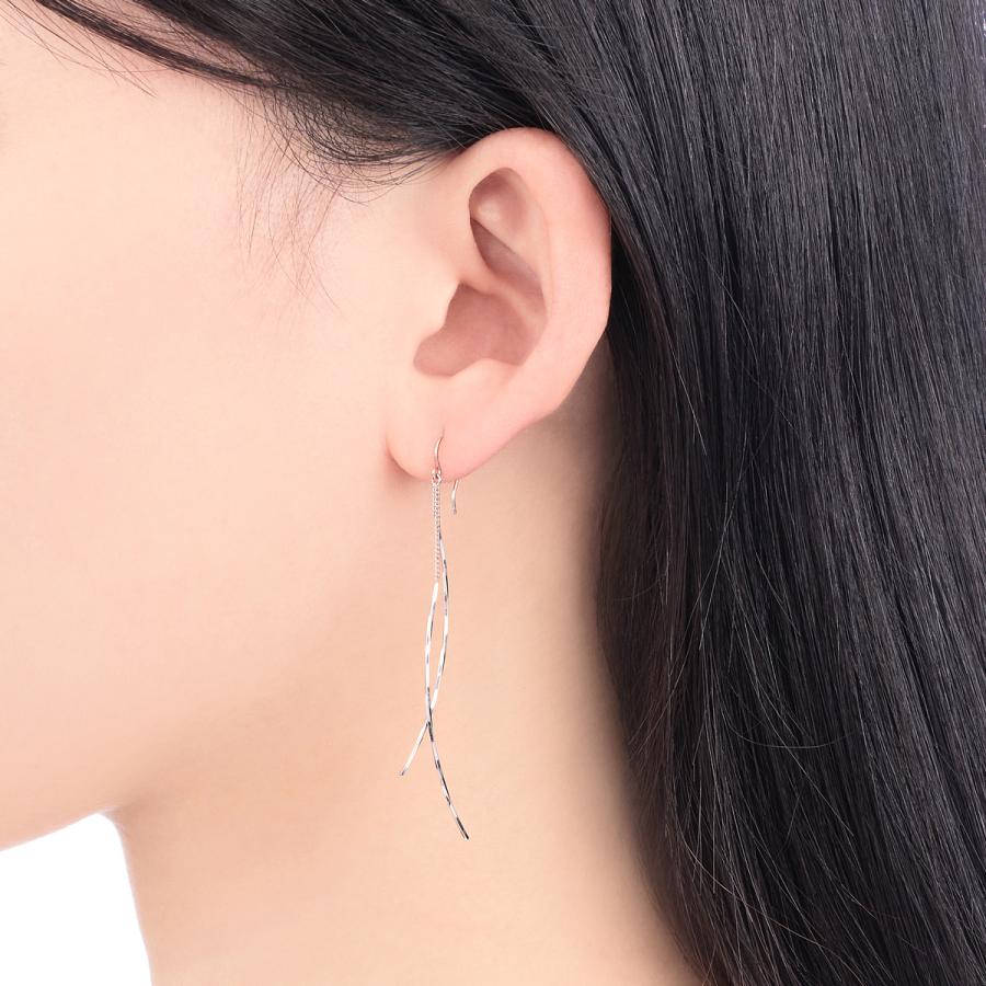 ジュエリーツツミ K18ホワイトゴールドピアス : ジュエリーツツミ