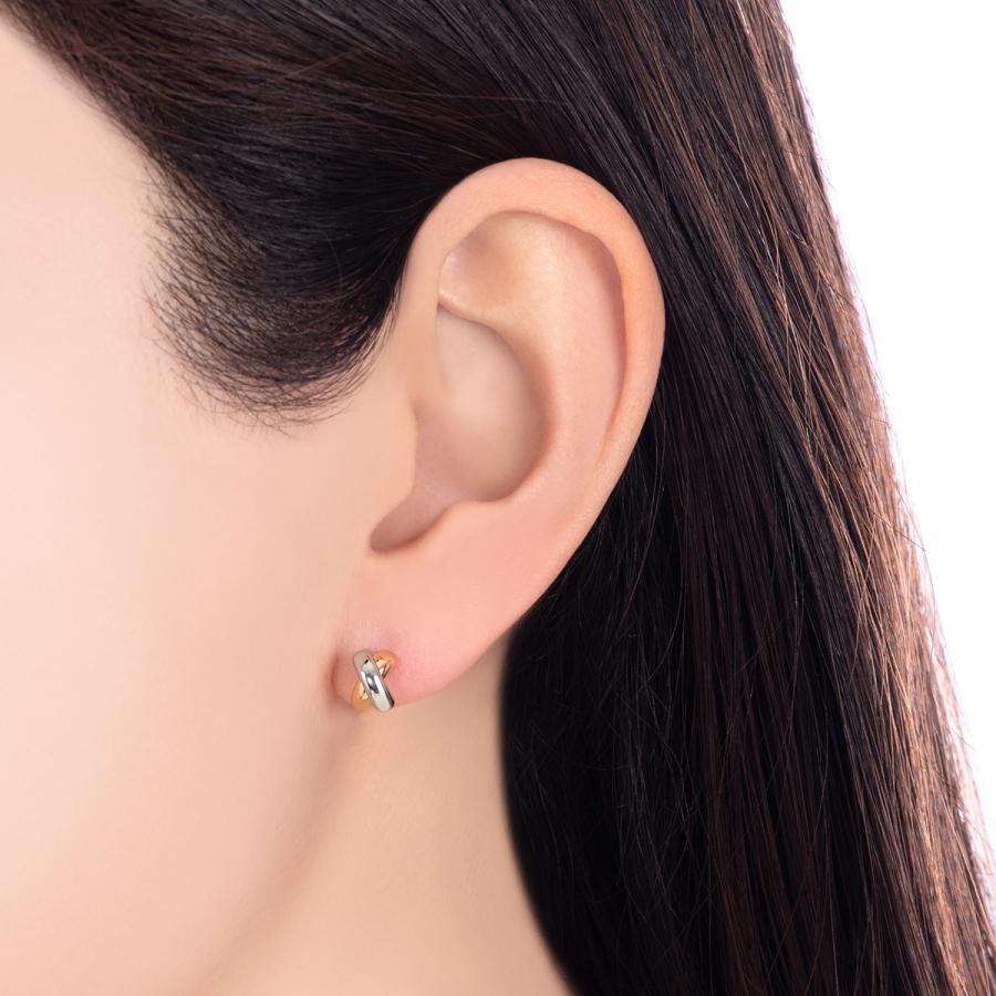 TSUTSUMI プラチナ/K18イエローゴールドピアス　片耳 プラチナ/K18イエローゴールドピアス(RPE606-002)|TSUTSUMI