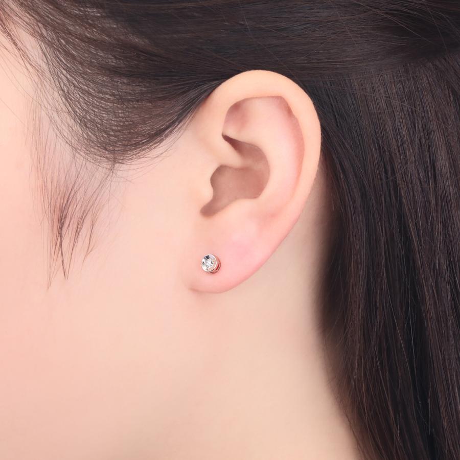 ジュエリーツツミ プラチナダイヤモンドピアス : ジュエリーツツミ