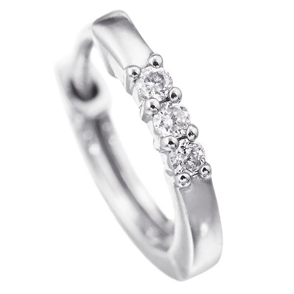 プラチナダイヤモンドピアス 