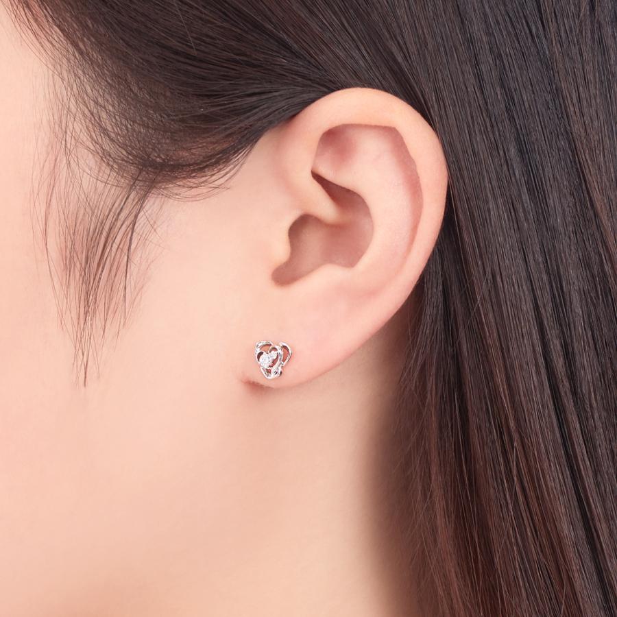 ジュエリーツツミ プラチナダイヤモンドピアス : ジュエリーツツミ