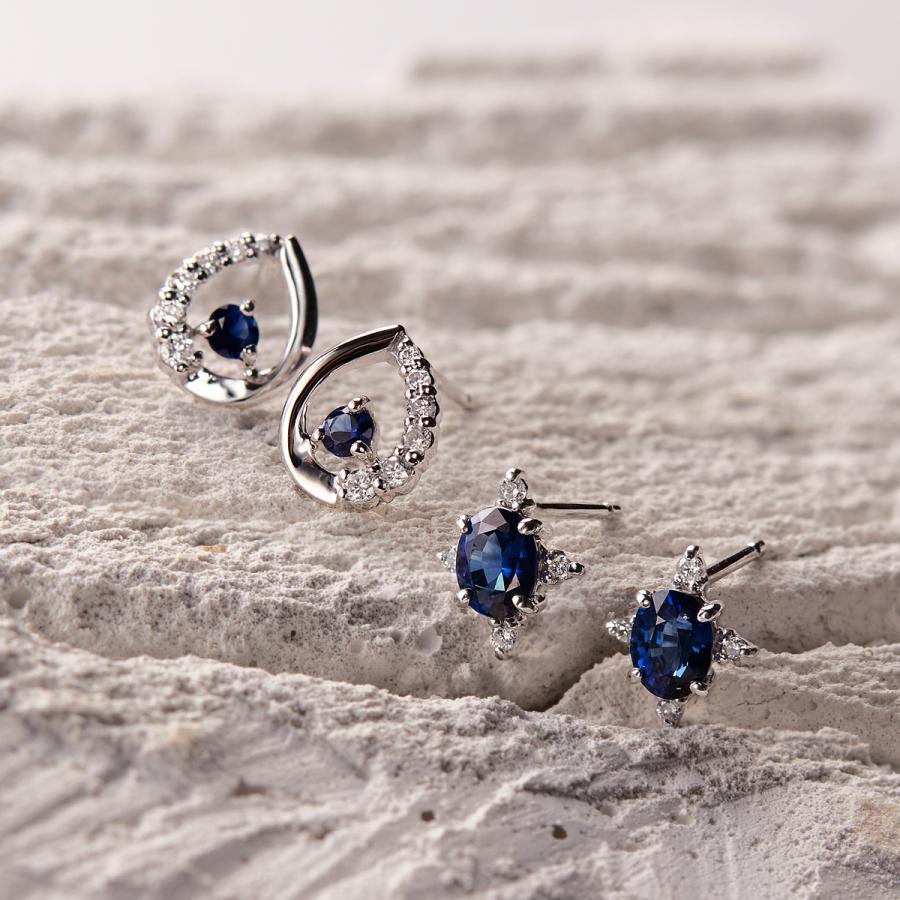 ジュエリーツツミ プラチナサファイアピアス : ジュエリーツツミ Yahoo 