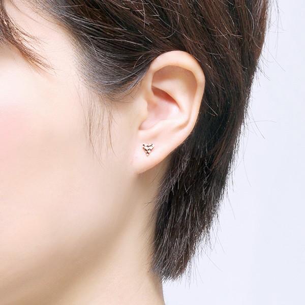 TSUTSUMI K10ピンクゴールドダイヤモンドピアス K10ピンクゴールドダイヤモンドピアス(RPE884-002)|TSUTSUMI