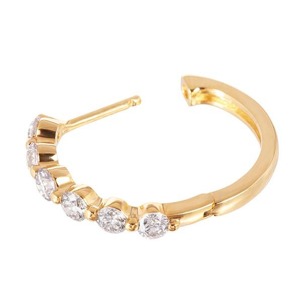 【クーポン】 K18イエローゴールドダイヤモンドピアス 【YWU2465741665】(89600円)