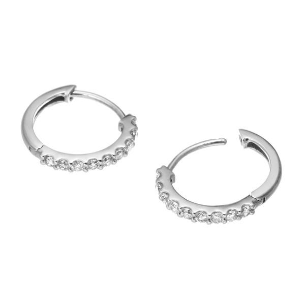 即購入可★ プラチナダイヤモンドピアス 【VQL7512800680】(27300円)