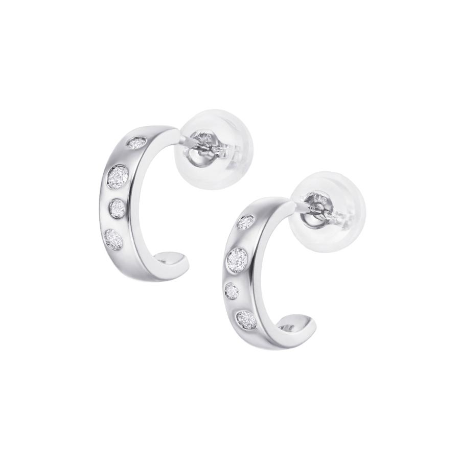 ジュエリーツツミ プラチナダイヤモンドピアス : ジュエリーツツミ