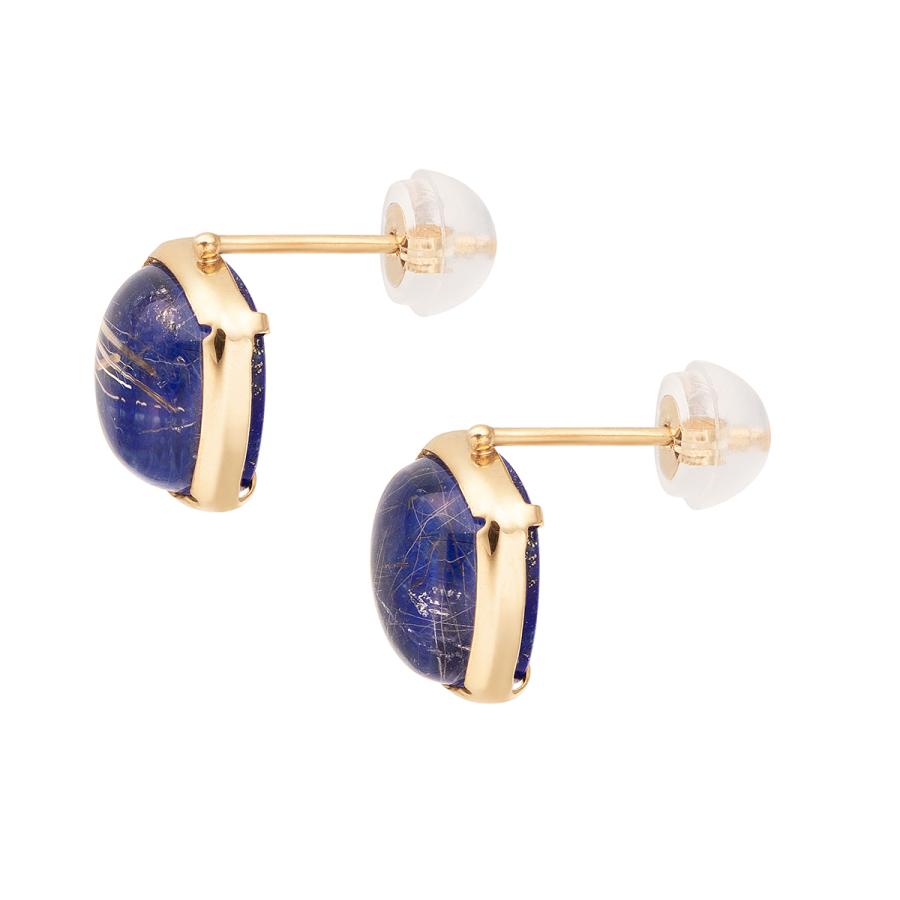 ☆ジュエリーツツミ☆ ラピスラズリ ピアス K10 イエローゴールド ジュエリーツツミ K10イエローゴールドラピスラズリピアス