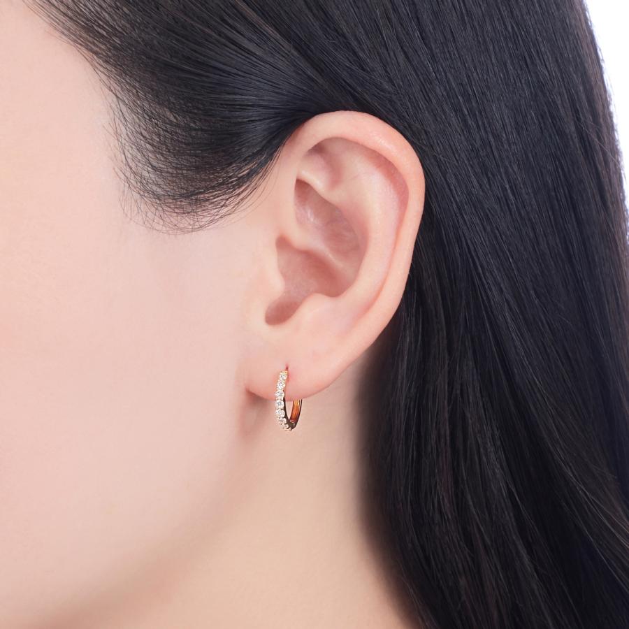 ジュエリーツツミ K18イエローゴールドダイヤモンドピアス ジュエリーツツミ K18イエローゴールドダイヤモンドピアス