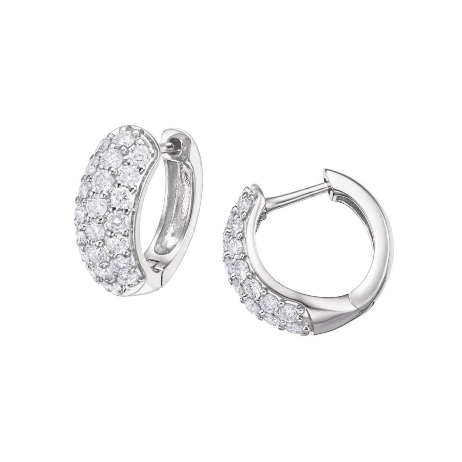 ジュエリーツツミ プラチナダイヤモンドピアス : ジュエリーツツミ