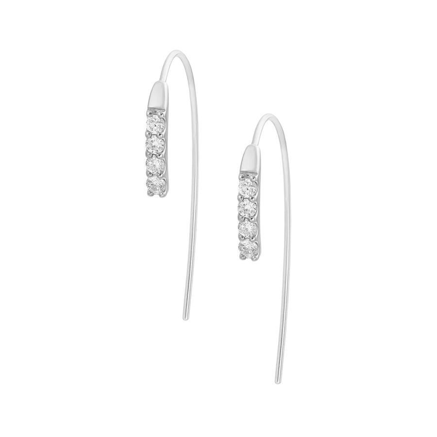 ジュエリーツツミ プラチナダイヤモンドピアス : ジュエリー