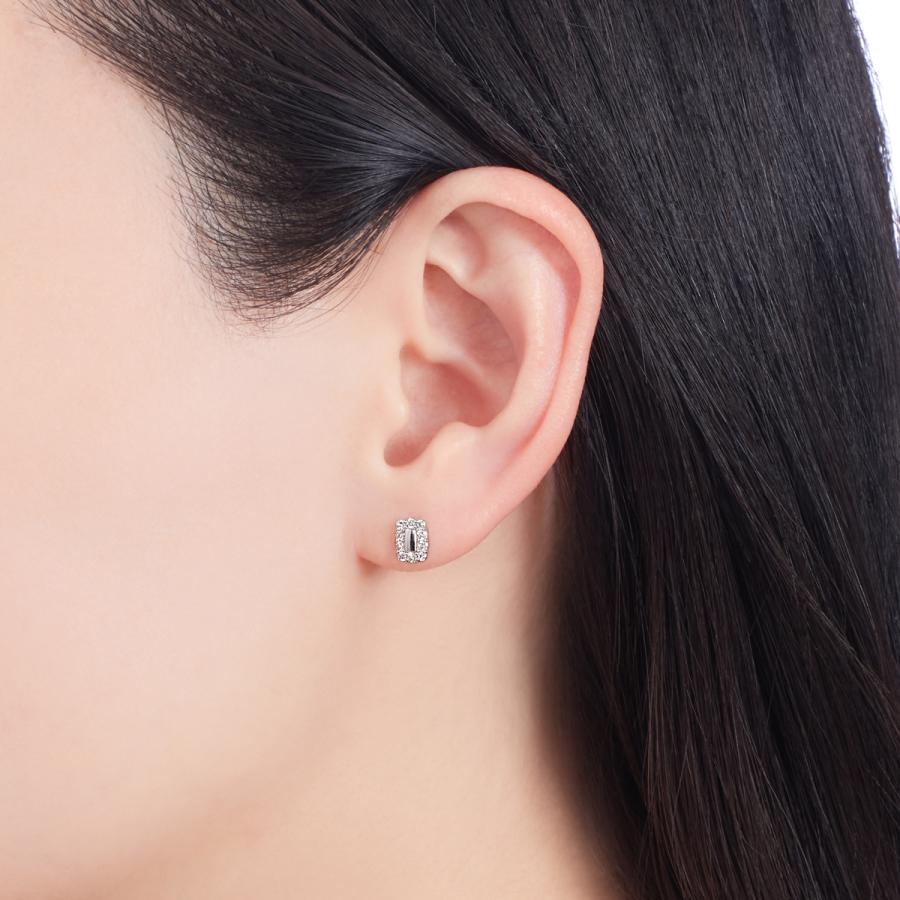 ジュエリーツツミ プラチナダイヤモンドピアス : ジュエリーツツミ