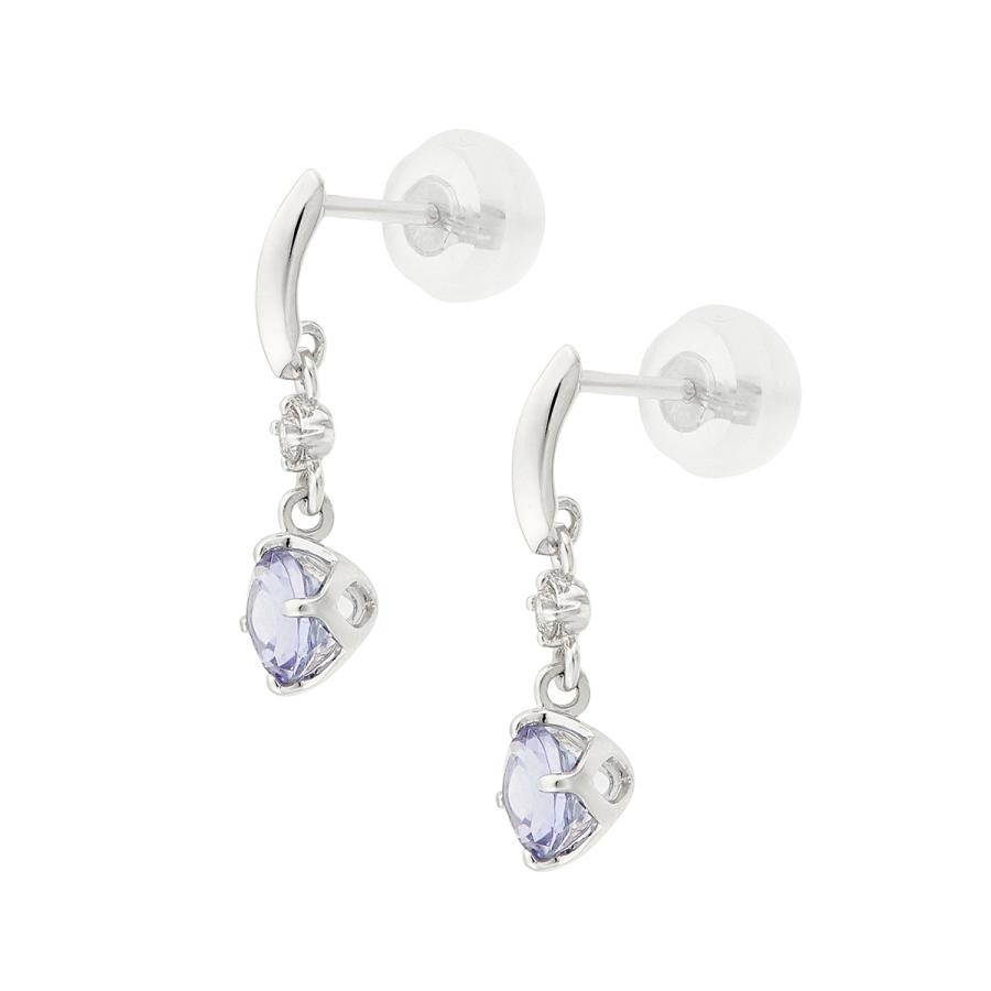 ジュエリーツツミ プラチナタンザナイトピアス : ジュエリーツツミ