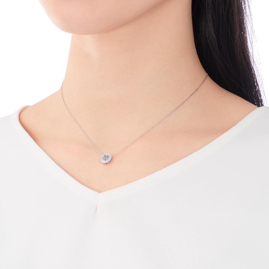 ★レア物 新品未開封 プラチナアクアマリンネックレス 【UOI9824425915】(35700円)