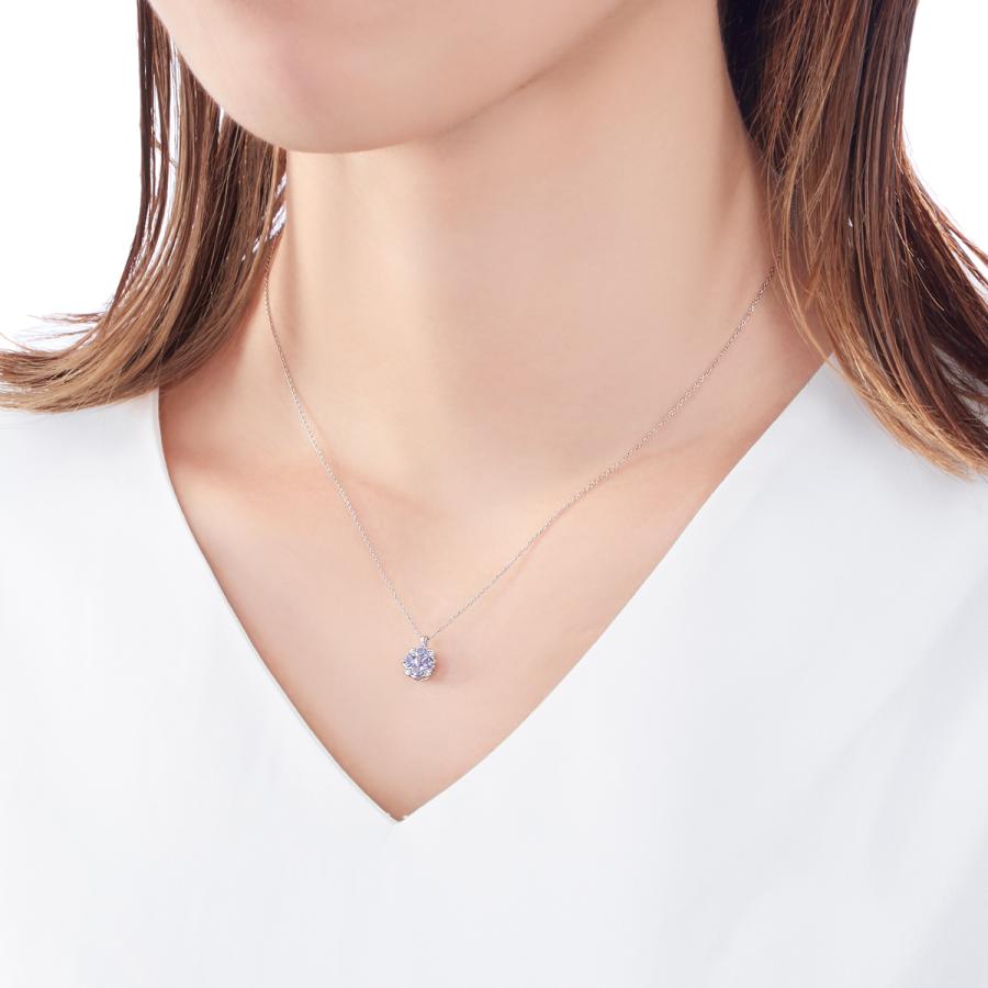 ジュエリーツツミ プラチナタンザナイトネックレス : ジュエリーツツミ