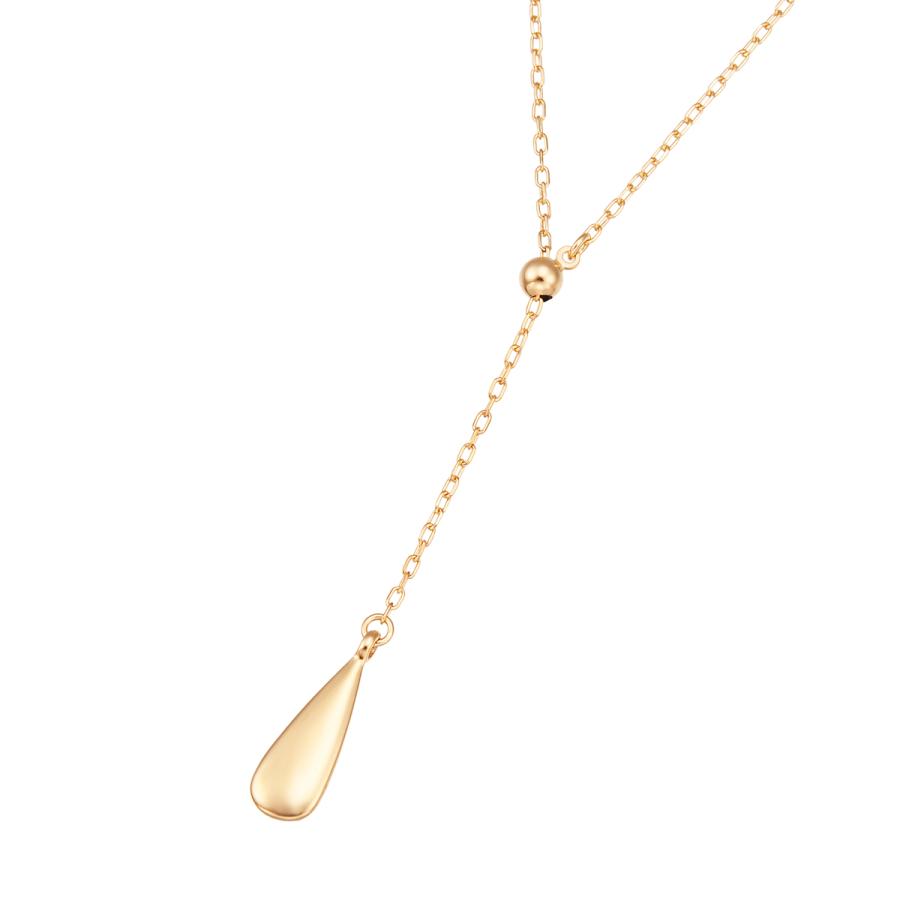 ジュエリーツツミ K18イエローゴールドダイヤモンドネックレス