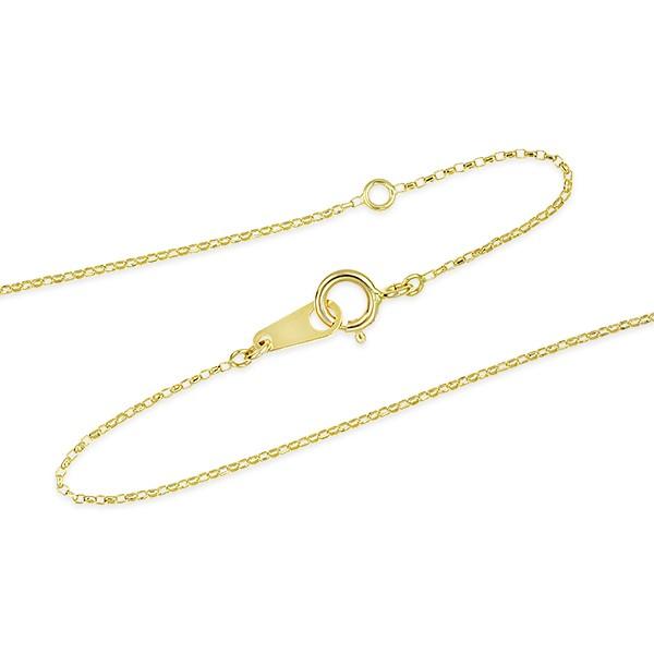 K18イエローゴールドダイヤモンドネックレス 