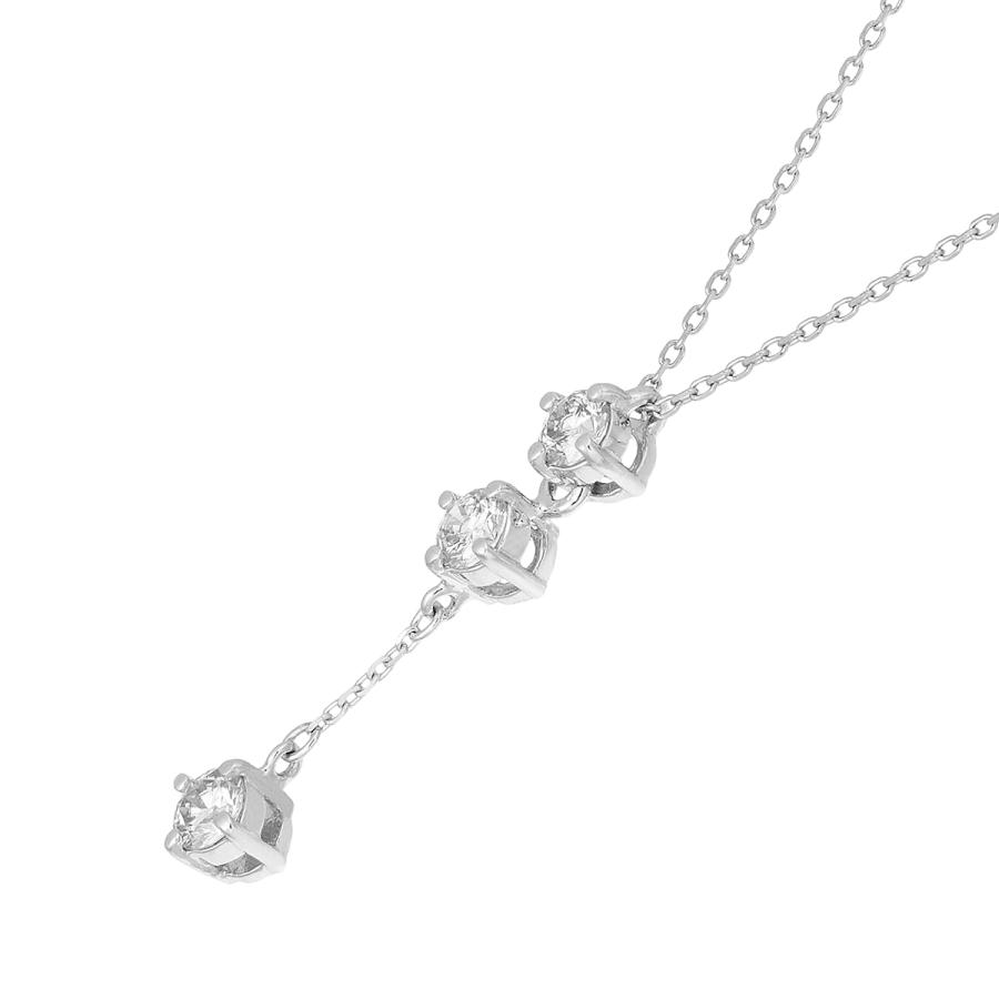 ジュエリーツツミ プラチナダイヤモンドネックレス : ジュエリー ジュエリーツツミ プラチナダイヤモンドネックレス : ジュエリー