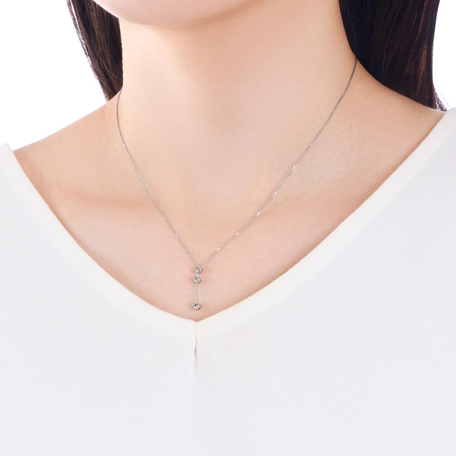 ジュエリーツツミ プラチナダイヤモンドネックレス : ジュエリー ジュエリーツツミ プラチナダイヤモンドネックレス : ジュエリー
