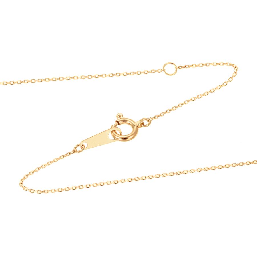 ジュエリーツツミ K18イエローゴールドダイヤモンドネックレス