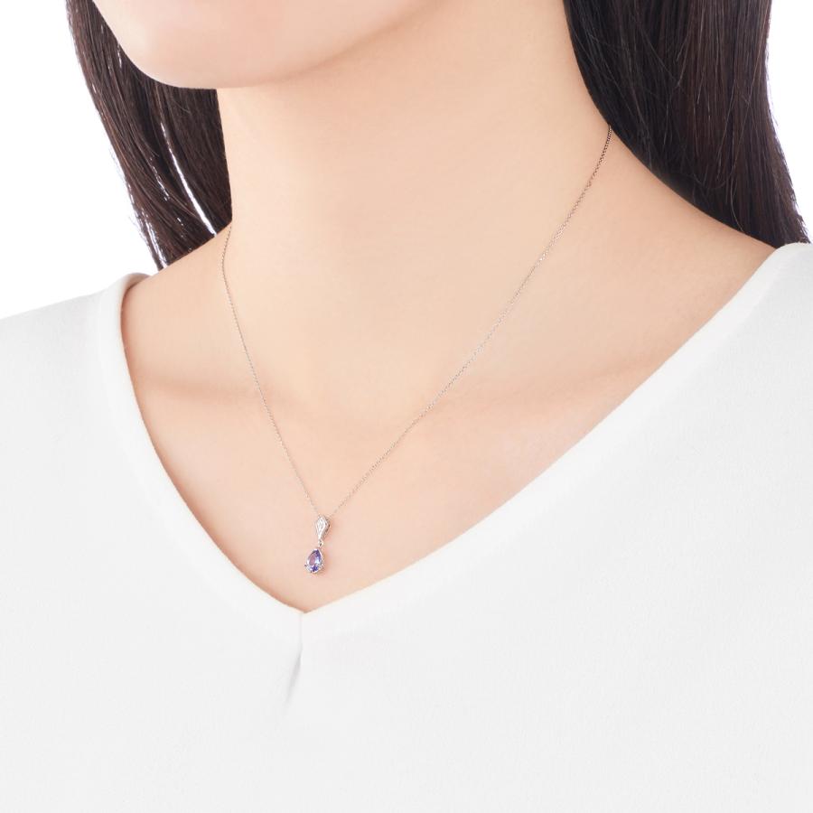 ジュエリーツツミ プラチナタンザナイトネックレス : ジュエリーツツミ