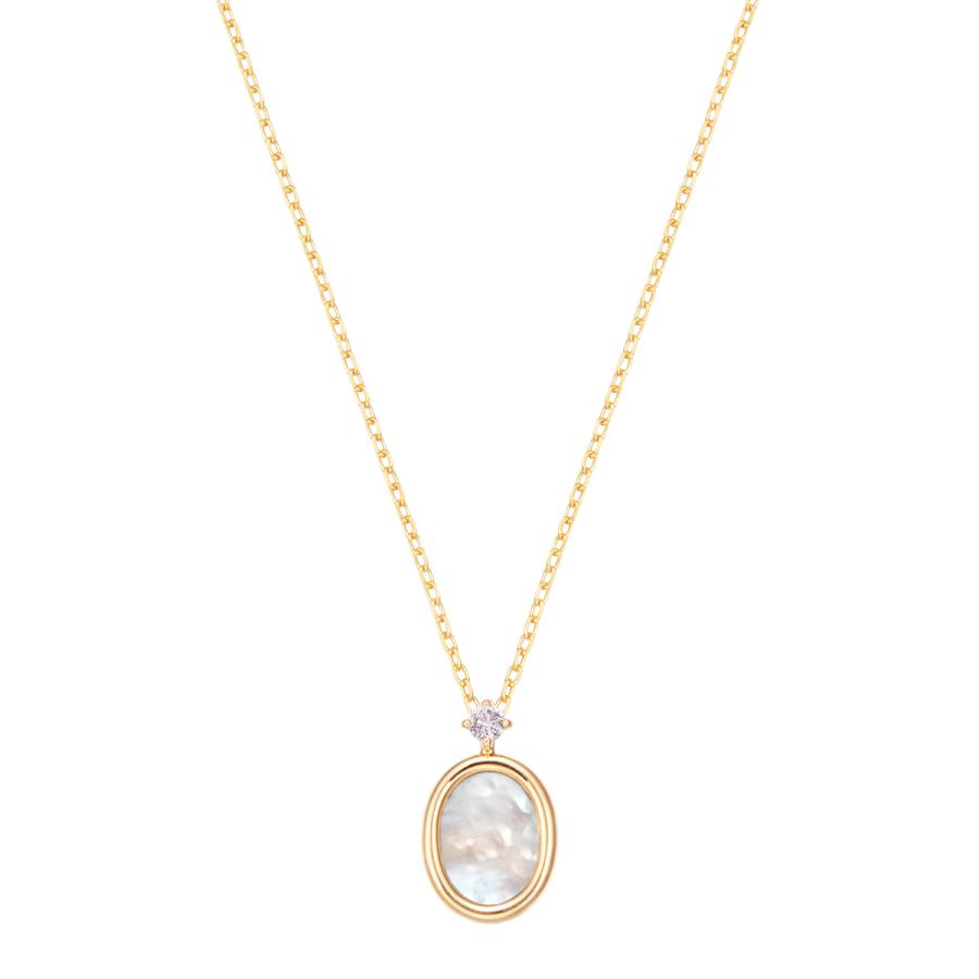 ジュエリーツツミ　10KYG シェル K10イエローゴールドシェルピアス(RPE683-003)|TSUTSUMI