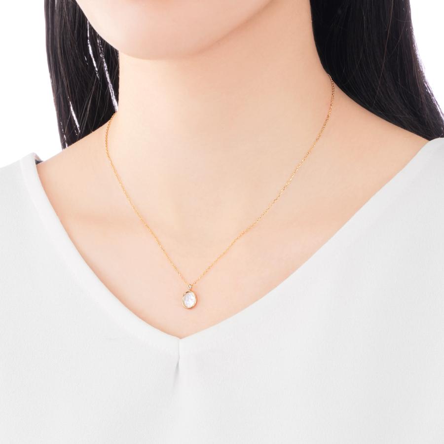 ジュエリーツツミ　10KYG シェル K10イエローゴールドシェルピアス(RPE683-003)|TSUTSUMI