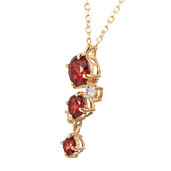 ジュエリーツツミ K10イエローゴールドアルマンダインガーネット