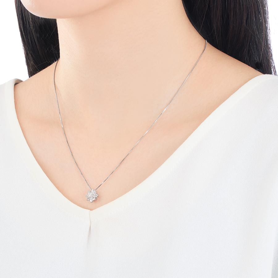 ジュエリーツツミ プラチナダイヤモンドネックレス : ジュエリーツツミ